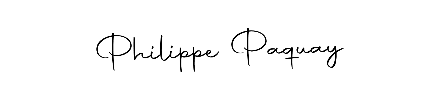 How to make Philippe Paquay name signature. Use Autography-DOLnW style for creating short signs online. This is the latest handwritten sign. Philippe Paquay signature style 10 images and pictures png