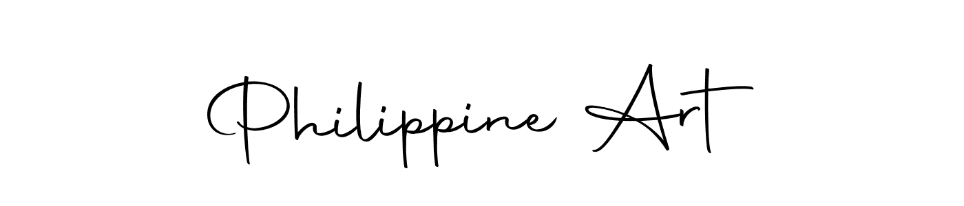 Make a beautiful signature design for name Philippine Art. With this signature (Autography-DOLnW) style, you can create a handwritten signature for free. Philippine Art signature style 10 images and pictures png