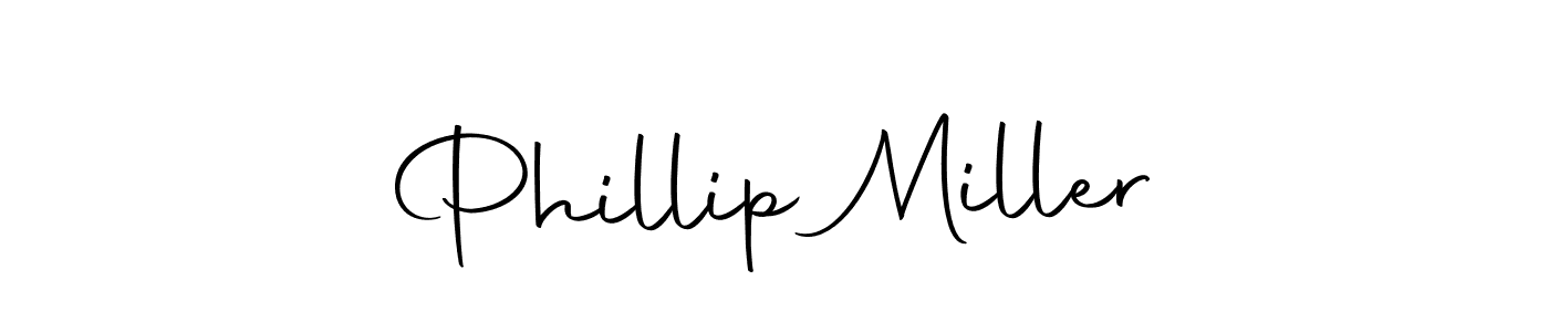 Make a beautiful signature design for name Phillip Miller. With this signature (Autography-DOLnW) style, you can create a handwritten signature for free. Phillip Miller signature style 10 images and pictures png