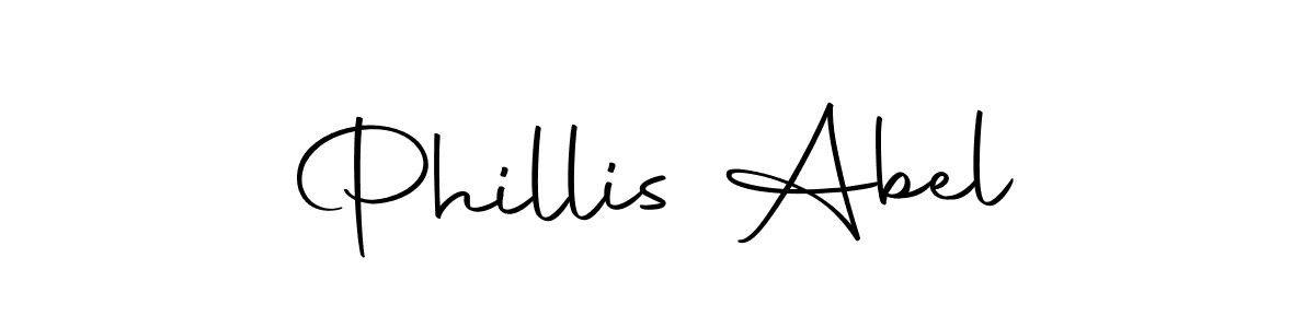 You should practise on your own different ways (Autography-DOLnW) to write your name (Phillis Abel) in signature. don't let someone else do it for you. Phillis Abel signature style 10 images and pictures png