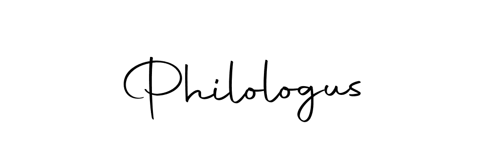 Create a beautiful signature design for name Philologus. With this signature (Autography-DOLnW) fonts, you can make a handwritten signature for free. Philologus signature style 10 images and pictures png