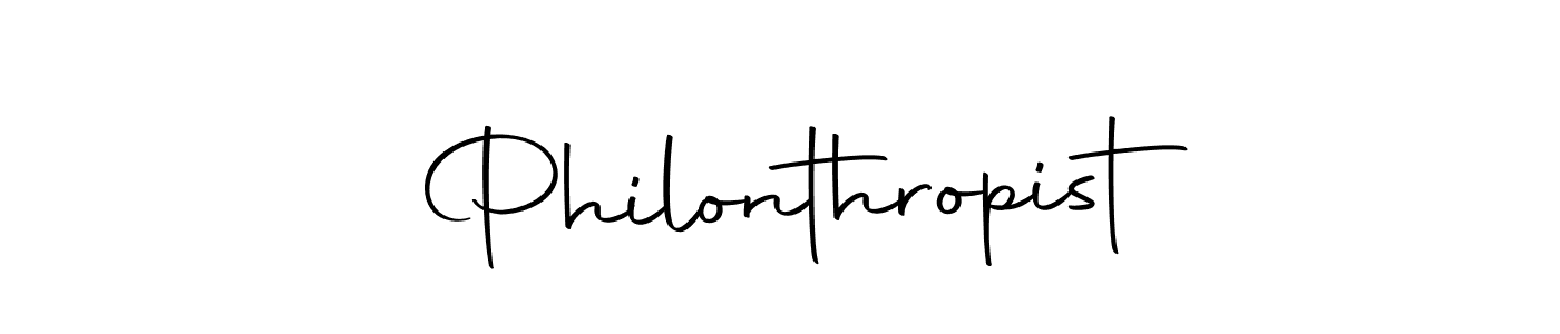 Make a short Philonthropist signature style. Manage your documents anywhere anytime using Autography-DOLnW. Create and add eSignatures, submit forms, share and send files easily. Philonthropist signature style 10 images and pictures png