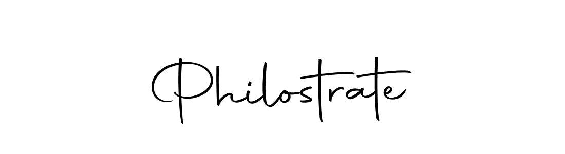 You should practise on your own different ways (Autography-DOLnW) to write your name (Philostrate) in signature. don't let someone else do it for you. Philostrate signature style 10 images and pictures png