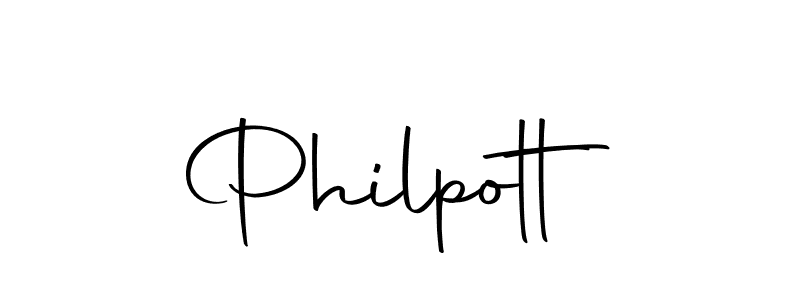 How to make Philpott signature? Autography-DOLnW is a professional autograph style. Create handwritten signature for Philpott name. Philpott signature style 10 images and pictures png