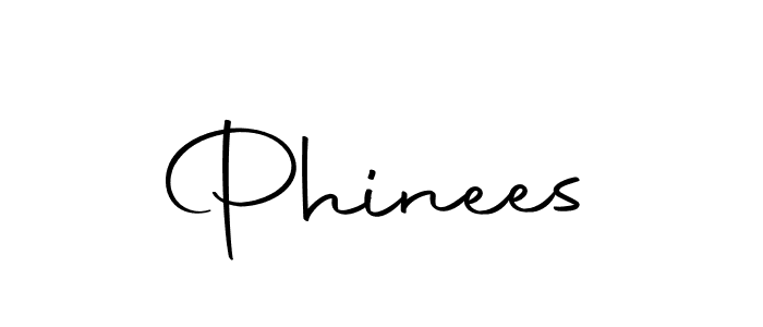 Make a beautiful signature design for name Phinees. With this signature (Autography-DOLnW) style, you can create a handwritten signature for free. Phinees signature style 10 images and pictures png