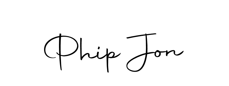Make a beautiful signature design for name Phip Jon. Use this online signature maker to create a handwritten signature for free. Phip Jon signature style 10 images and pictures png