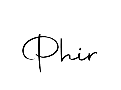 Phir stylish signature style. Best Handwritten Sign (Autography-DOLnW) for my name. Handwritten Signature Collection Ideas for my name Phir. Phir signature style 10 images and pictures png