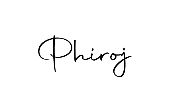 You can use this online signature creator to create a handwritten signature for the name Phiroj. This is the best online autograph maker. Phiroj signature style 10 images and pictures png