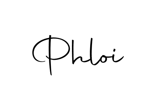 Phloi stylish signature style. Best Handwritten Sign (Autography-DOLnW) for my name. Handwritten Signature Collection Ideas for my name Phloi. Phloi signature style 10 images and pictures png