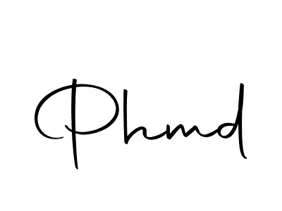 Make a beautiful signature design for name Phmd. Use this online signature maker to create a handwritten signature for free. Phmd signature style 10 images and pictures png