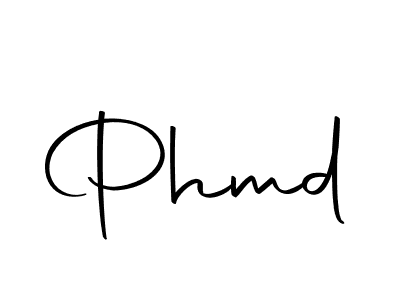 Make a beautiful signature design for name Phmd. Use this online signature maker to create a handwritten signature for free. Phmd signature style 10 images and pictures png