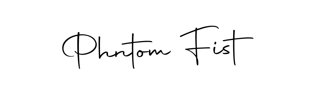 Design your own signature with our free online signature maker. With this signature software, you can create a handwritten (Autography-DOLnW) signature for name Phntom Fist. Phntom Fist signature style 10 images and pictures png
