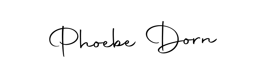 Phoebe Dorn stylish signature style. Best Handwritten Sign (Autography-DOLnW) for my name. Handwritten Signature Collection Ideas for my name Phoebe Dorn. Phoebe Dorn signature style 10 images and pictures png