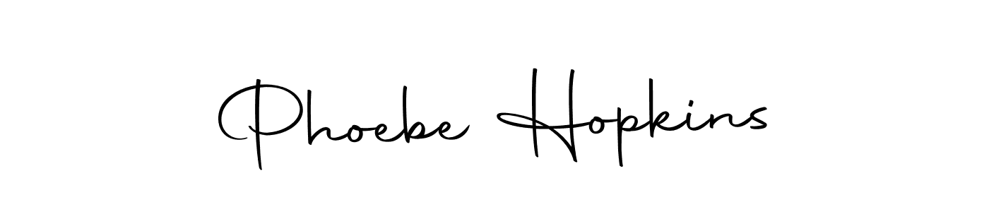 Make a beautiful signature design for name Phoebe Hopkins. With this signature (Autography-DOLnW) style, you can create a handwritten signature for free. Phoebe Hopkins signature style 10 images and pictures png