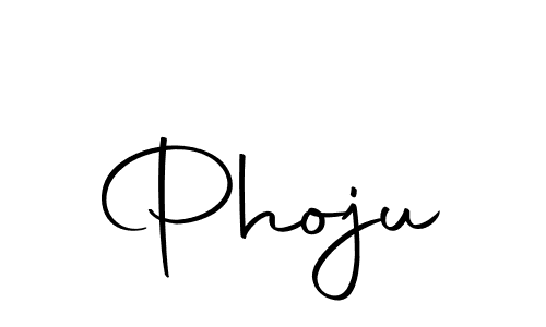 How to make Phoju name signature. Use Autography-DOLnW style for creating short signs online. This is the latest handwritten sign. Phoju signature style 10 images and pictures png