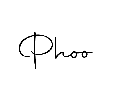 How to make Phoo name signature. Use Autography-DOLnW style for creating short signs online. This is the latest handwritten sign. Phoo signature style 10 images and pictures png