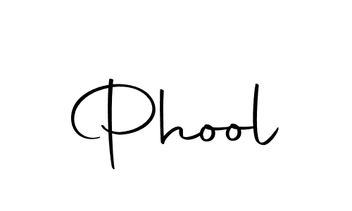 Use a signature maker to create a handwritten signature online. With this signature software, you can design (Autography-DOLnW) your own signature for name Phool. Phool signature style 10 images and pictures png