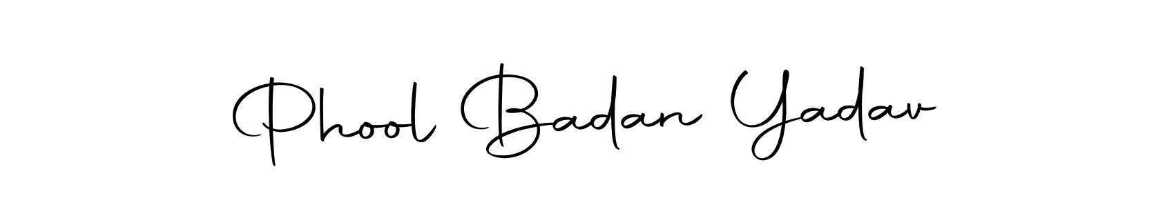 You should practise on your own different ways (Autography-DOLnW) to write your name (Phool Badan Yadav) in signature. don't let someone else do it for you. Phool Badan Yadav signature style 10 images and pictures png