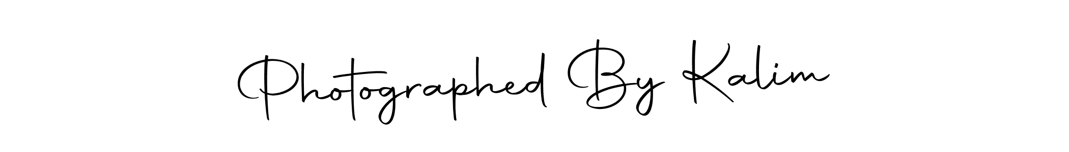 Use a signature maker to create a handwritten signature online. With this signature software, you can design (Autography-DOLnW) your own signature for name Photographed By Kalim. Photographed By Kalim signature style 10 images and pictures png