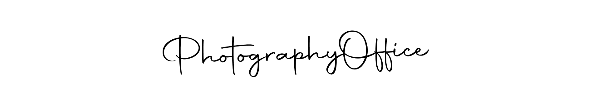 Design your own signature with our free online signature maker. With this signature software, you can create a handwritten (Autography-DOLnW) signature for name Photography  Office. Photography  Office signature style 10 images and pictures png