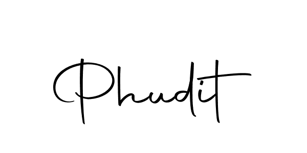 How to make Phudit name signature. Use Autography-DOLnW style for creating short signs online. This is the latest handwritten sign. Phudit signature style 10 images and pictures png
