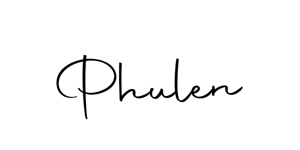 Phulen stylish signature style. Best Handwritten Sign (Autography-DOLnW) for my name. Handwritten Signature Collection Ideas for my name Phulen. Phulen signature style 10 images and pictures png