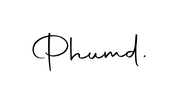 Also we have Phumd. name is the best signature style. Create professional handwritten signature collection using Autography-DOLnW autograph style. Phumd. signature style 10 images and pictures png