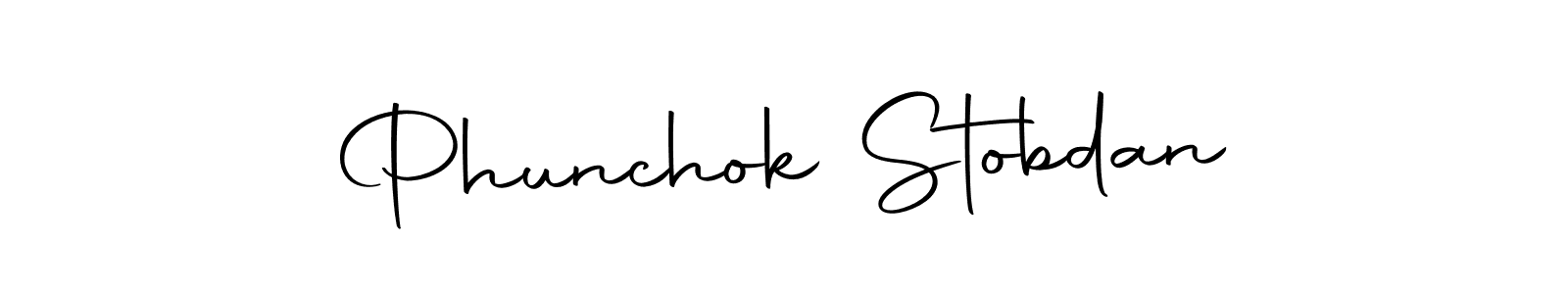 How to make Phunchok Stobdan signature? Autography-DOLnW is a professional autograph style. Create handwritten signature for Phunchok Stobdan name. Phunchok Stobdan signature style 10 images and pictures png
