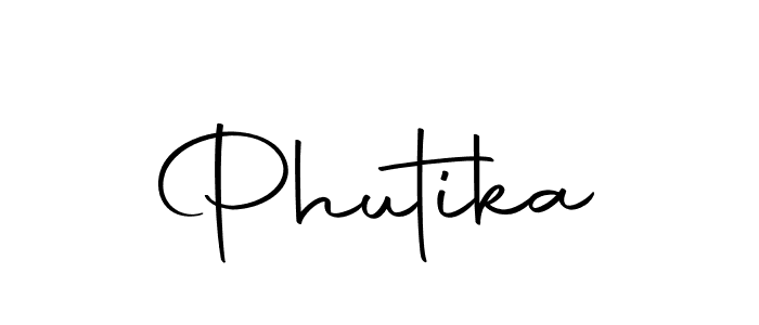 Similarly Autography-DOLnW is the best handwritten signature design. Signature creator online .You can use it as an online autograph creator for name Phutika. Phutika signature style 10 images and pictures png