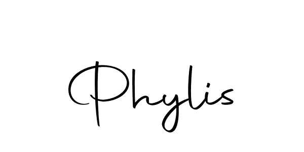 You should practise on your own different ways (Autography-DOLnW) to write your name (Phylis) in signature. don't let someone else do it for you. Phylis signature style 10 images and pictures png