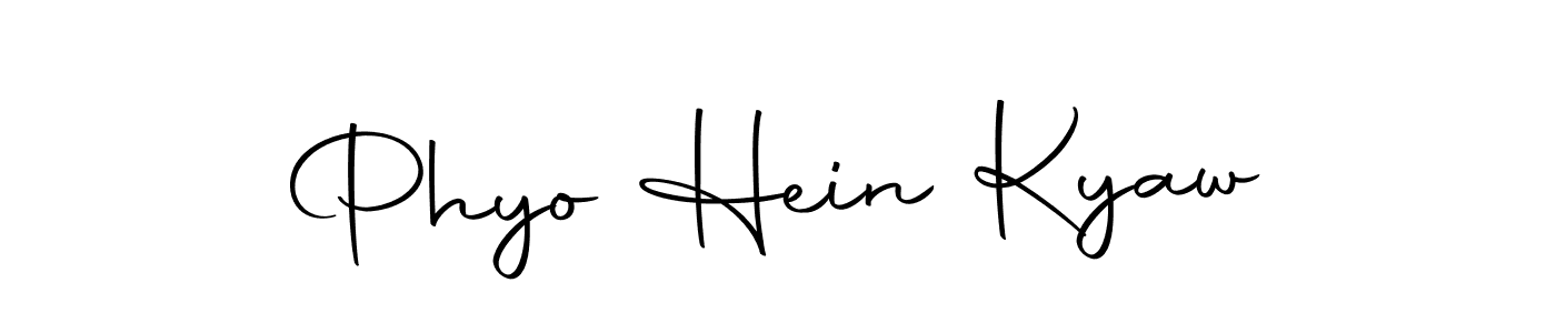 Also we have Phyo Hein Kyaw name is the best signature style. Create professional handwritten signature collection using Autography-DOLnW autograph style. Phyo Hein Kyaw signature style 10 images and pictures png