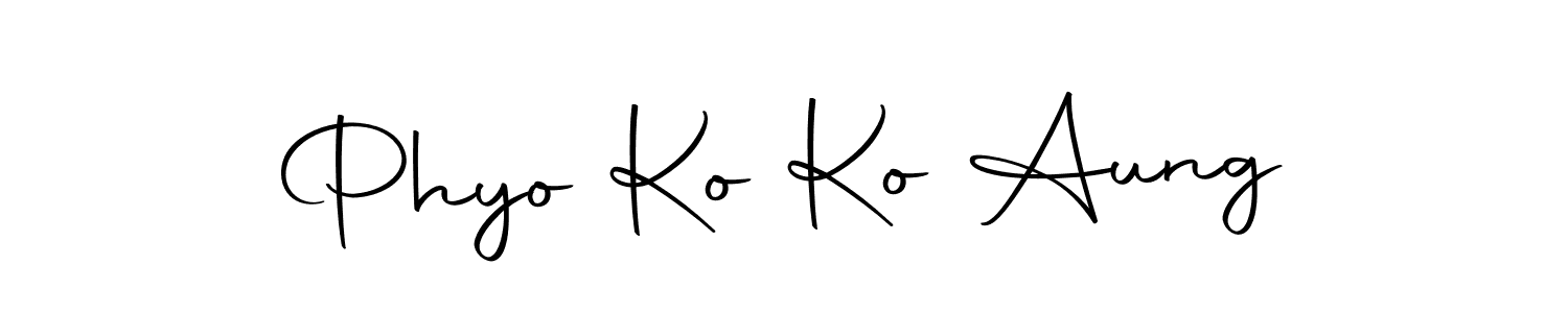 Best and Professional Signature Style for Phyo Ko Ko Aung. Autography-DOLnW Best Signature Style Collection. Phyo Ko Ko Aung signature style 10 images and pictures png