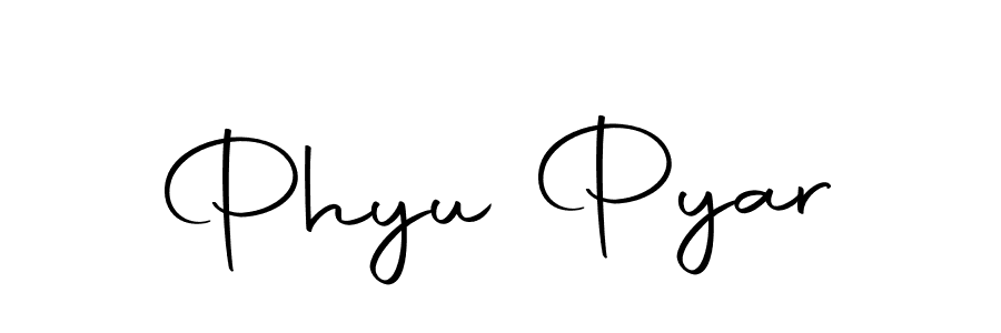 You can use this online signature creator to create a handwritten signature for the name Phyu Pyar. This is the best online autograph maker. Phyu Pyar signature style 10 images and pictures png