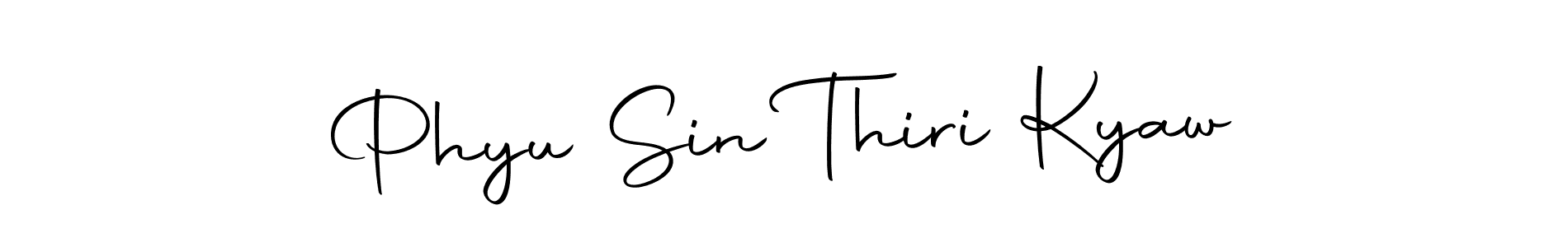 It looks lik you need a new signature style for name Phyu Sin Thiri Kyaw. Design unique handwritten (Autography-DOLnW) signature with our free signature maker in just a few clicks. Phyu Sin Thiri Kyaw signature style 10 images and pictures png