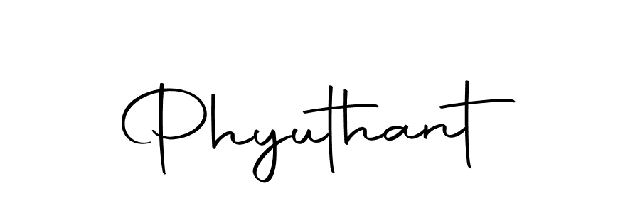 How to make Phyuthant signature? Autography-DOLnW is a professional autograph style. Create handwritten signature for Phyuthant name. Phyuthant signature style 10 images and pictures png