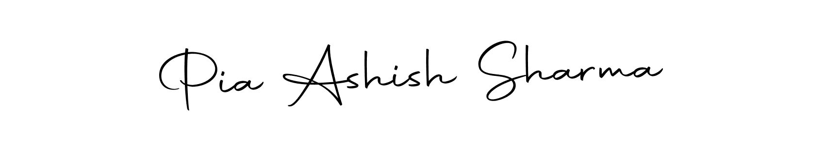 Make a beautiful signature design for name Pia Ashish Sharma. Use this online signature maker to create a handwritten signature for free. Pia Ashish Sharma signature style 10 images and pictures png