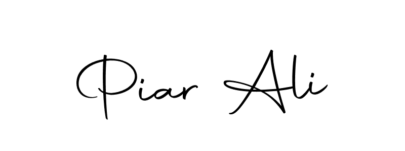 Design your own signature with our free online signature maker. With this signature software, you can create a handwritten (Autography-DOLnW) signature for name Piar Ali. Piar Ali signature style 10 images and pictures png