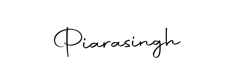Create a beautiful signature design for name Piarasingh. With this signature (Autography-DOLnW) fonts, you can make a handwritten signature for free. Piarasingh signature style 10 images and pictures png