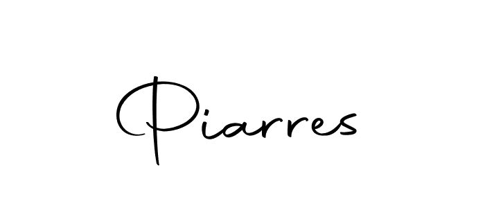 You can use this online signature creator to create a handwritten signature for the name Piarres. This is the best online autograph maker. Piarres signature style 10 images and pictures png