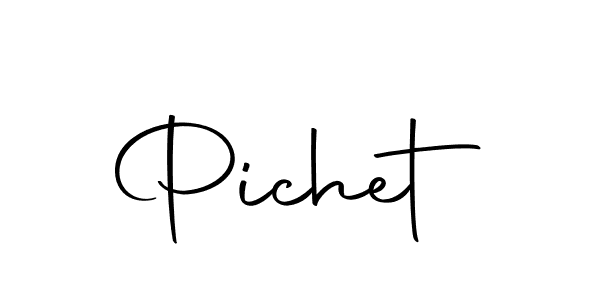 Make a beautiful signature design for name Pichet. With this signature (Autography-DOLnW) style, you can create a handwritten signature for free. Pichet signature style 10 images and pictures png