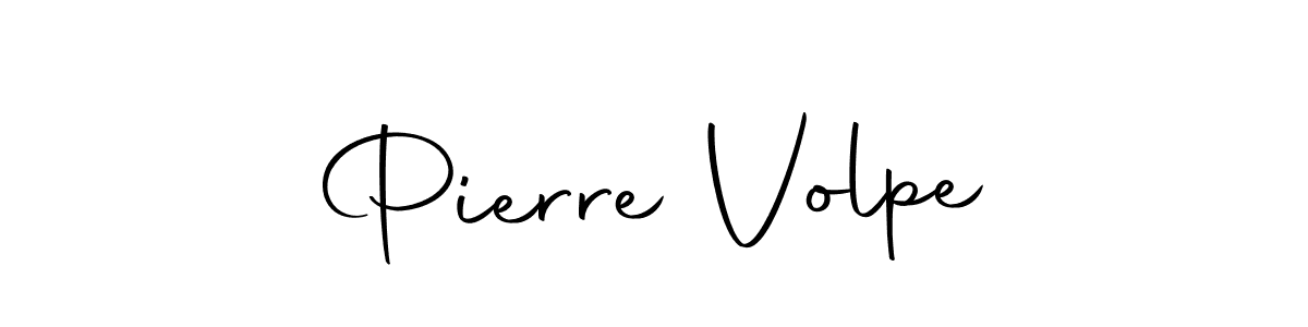 You should practise on your own different ways (Autography-DOLnW) to write your name (Pierre Volpe) in signature. don't let someone else do it for you. Pierre Volpe signature style 10 images and pictures png