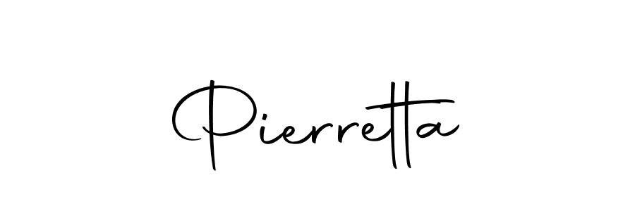 if you are searching for the best signature style for your name Pierretta. so please give up your signature search. here we have designed multiple signature styles  using Autography-DOLnW. Pierretta signature style 10 images and pictures png