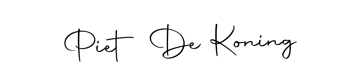 How to make Piet De Koning signature? Autography-DOLnW is a professional autograph style. Create handwritten signature for Piet De Koning name. Piet De Koning signature style 10 images and pictures png