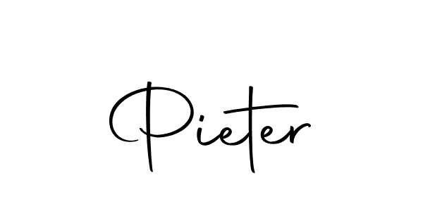 You should practise on your own different ways (Autography-DOLnW) to write your name (Pieter) in signature. don't let someone else do it for you. Pieter signature style 10 images and pictures png