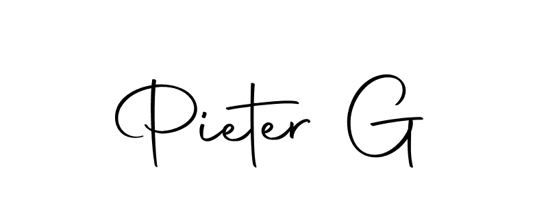Use a signature maker to create a handwritten signature online. With this signature software, you can design (Autography-DOLnW) your own signature for name Pieter G. Pieter G signature style 10 images and pictures png