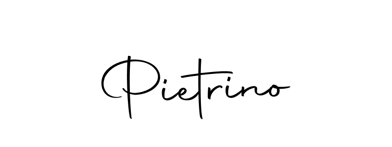 How to make Pietrino name signature. Use Autography-DOLnW style for creating short signs online. This is the latest handwritten sign. Pietrino signature style 10 images and pictures png