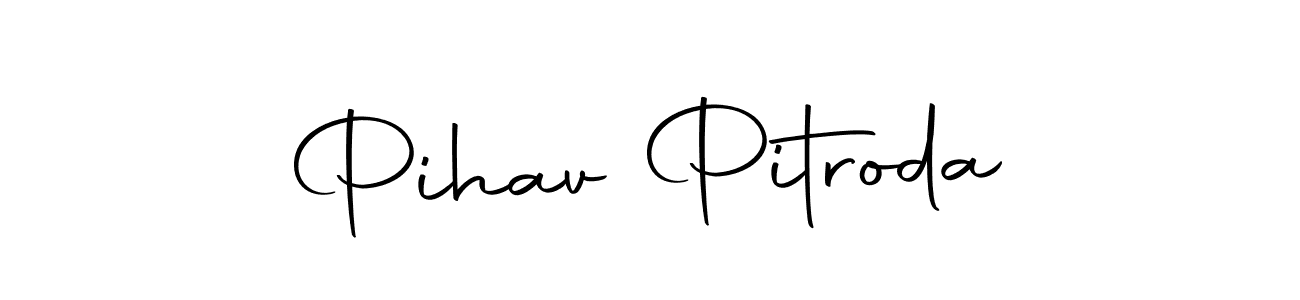 Pihav Pitroda stylish signature style. Best Handwritten Sign (Autography-DOLnW) for my name. Handwritten Signature Collection Ideas for my name Pihav Pitroda. Pihav Pitroda signature style 10 images and pictures png