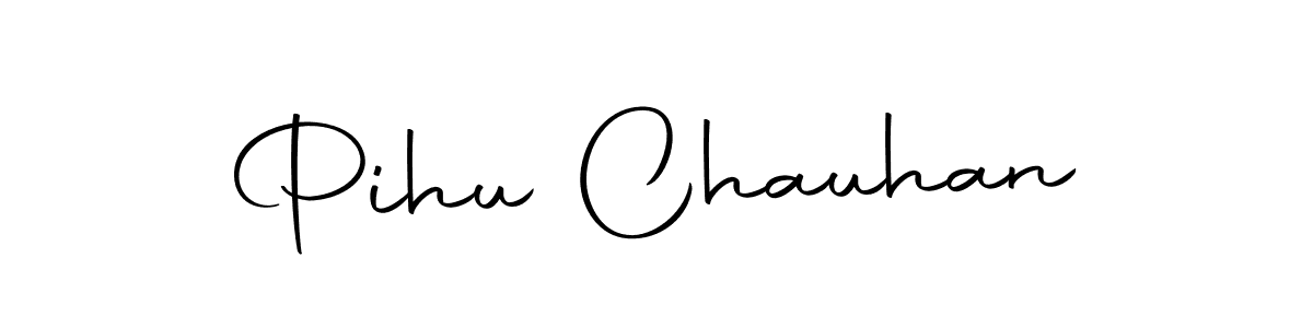 Also we have Pihu Chauhan name is the best signature style. Create professional handwritten signature collection using Autography-DOLnW autograph style. Pihu Chauhan signature style 10 images and pictures png