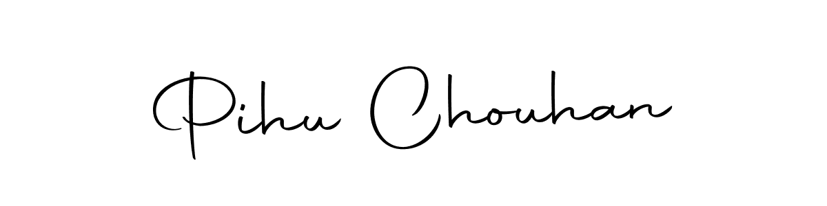Also we have Pihu Chouhan name is the best signature style. Create professional handwritten signature collection using Autography-DOLnW autograph style. Pihu Chouhan signature style 10 images and pictures png