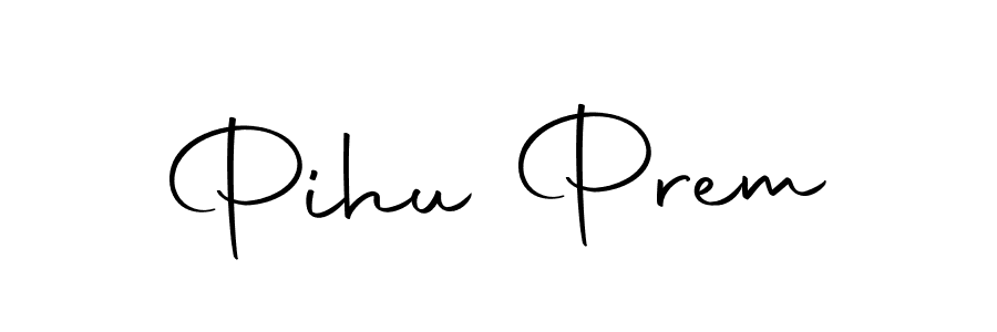 The best way (Autography-DOLnW) to make a short signature is to pick only two or three words in your name. The name Pihu Prem include a total of six letters. For converting this name. Pihu Prem signature style 10 images and pictures png